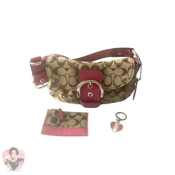COACH Madison Sabrina Silver/Pink Bundle - Picture 3 of 9